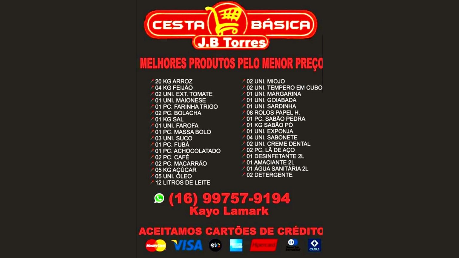 Cesta Básica J. B. Torres